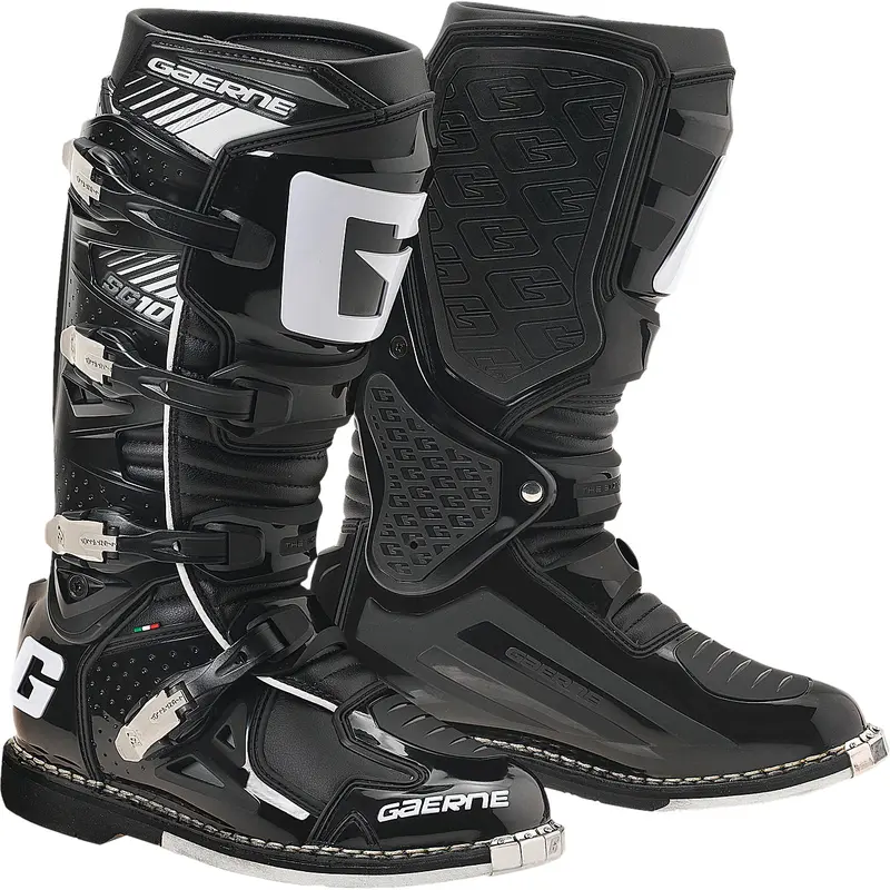GAERNE SG-10 Boots Black Size 06 - Premium Racing Footwear