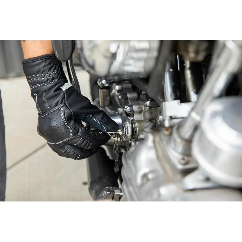 BILTWELL Borrego Gloves - Black/Cement - 2XL 1506-0104-306