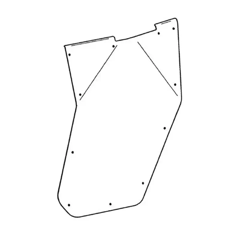 Rival - Alloy Door Skin (LEFT) - Polaris Ranger 1000 Crew