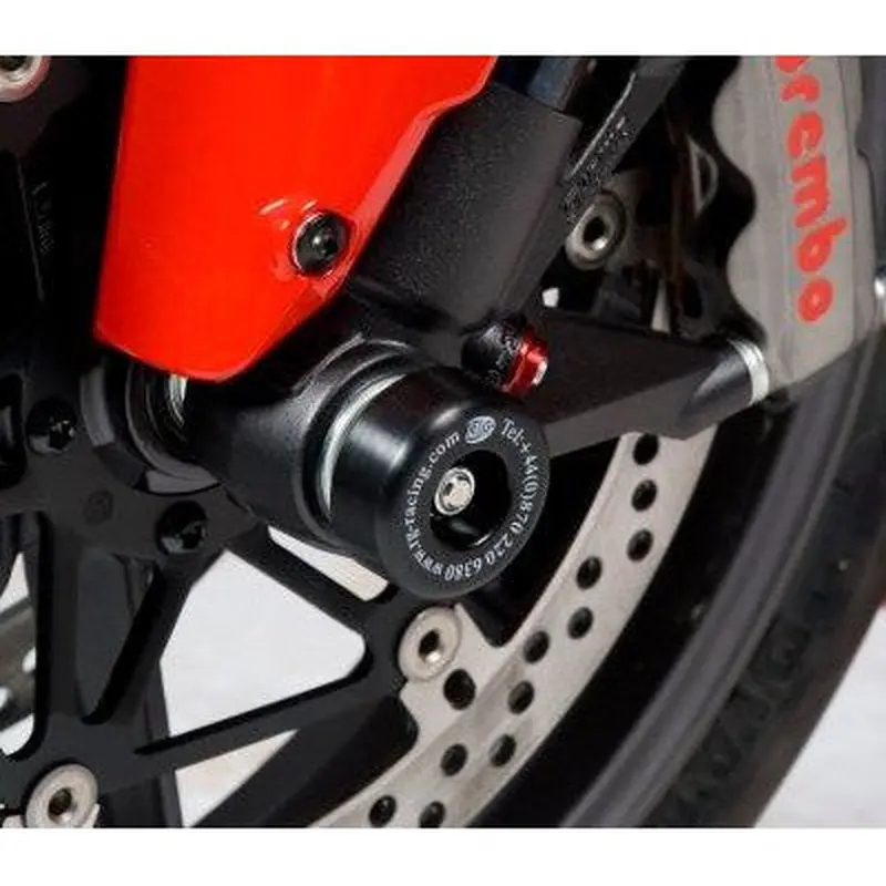 R&G Racing Black Fork Protectors For 2007-2008 Ducati 1098 S