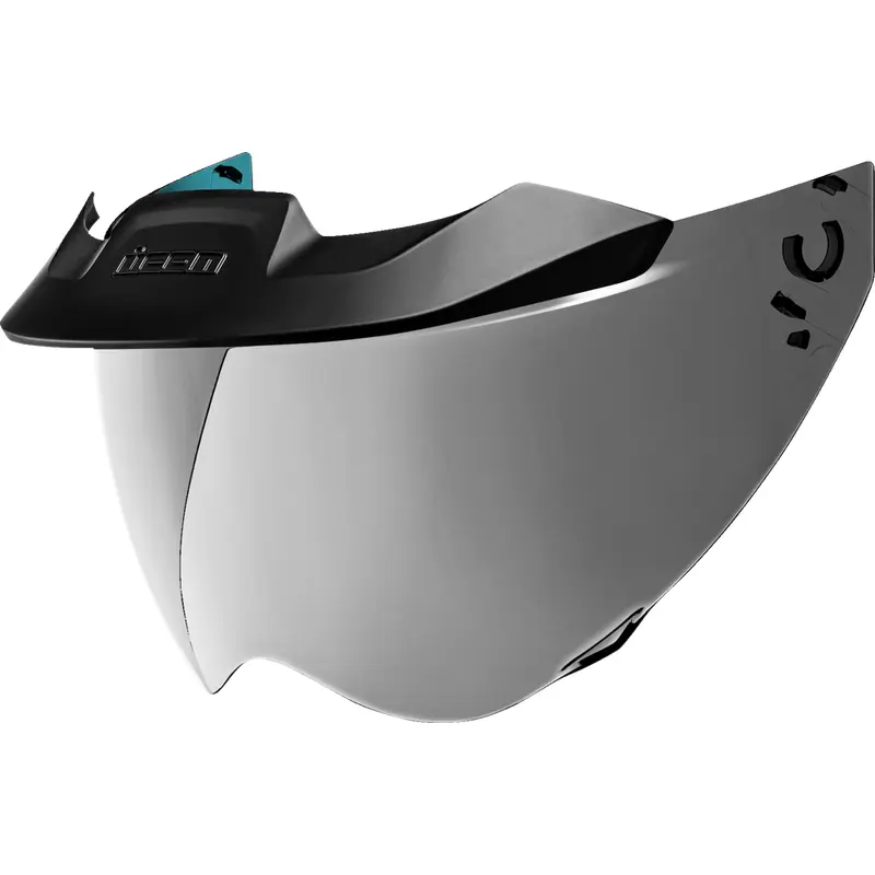 ICON MotoShield* Shield - Domain* - Warboy Chrome 0130-1326