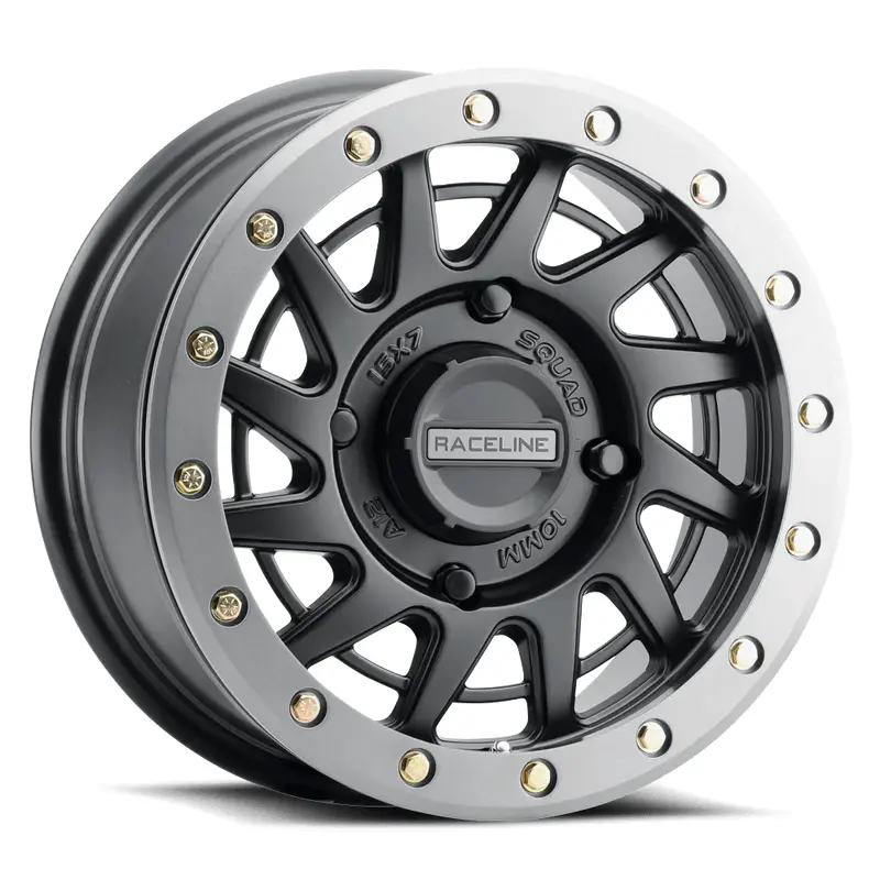Raceline A12BG Squad Beadlock - Satin Black
