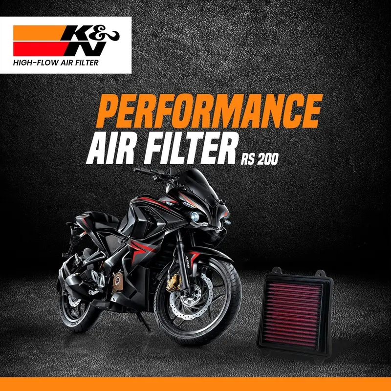 Bajaj RS200 K&N air filter