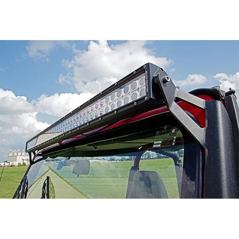 LED Light Mount | Upper Windshield | 50" Straight | Jeep Wrangler YJ (87-95) | 70508
