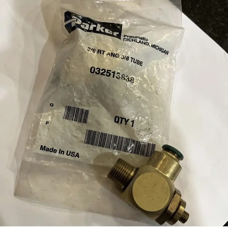 Lot Of 2 Parker 032513838 Flow Control Valve 3/8" NPT 3/8"