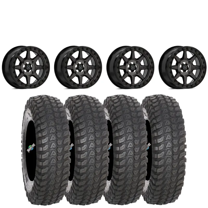 Valor Offroad V13 Dark Tint beadlock on System 3 XCR350 | 4/156