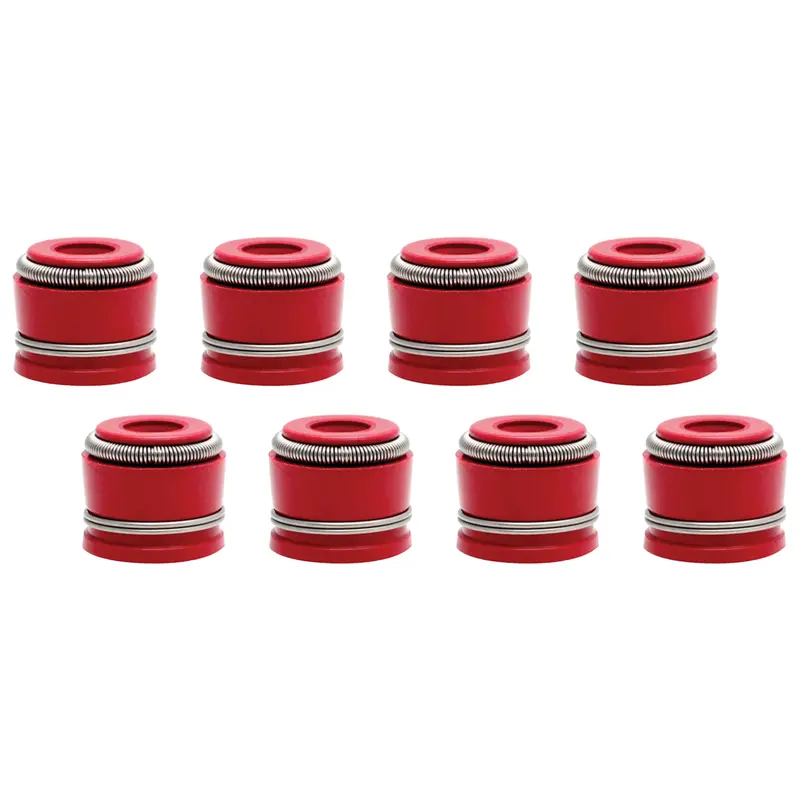 Kawasaki Brute Force 750 Kibblewhite Red Viton Valve Stem Guide Seals Seal Set 8