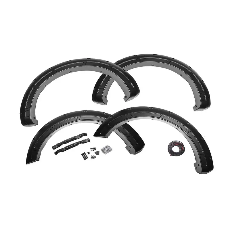 Fender Flares | Defender | JS Iconic Silver | Ford F-150 2WD/4WD (2015-2020) | A-F11811-JS