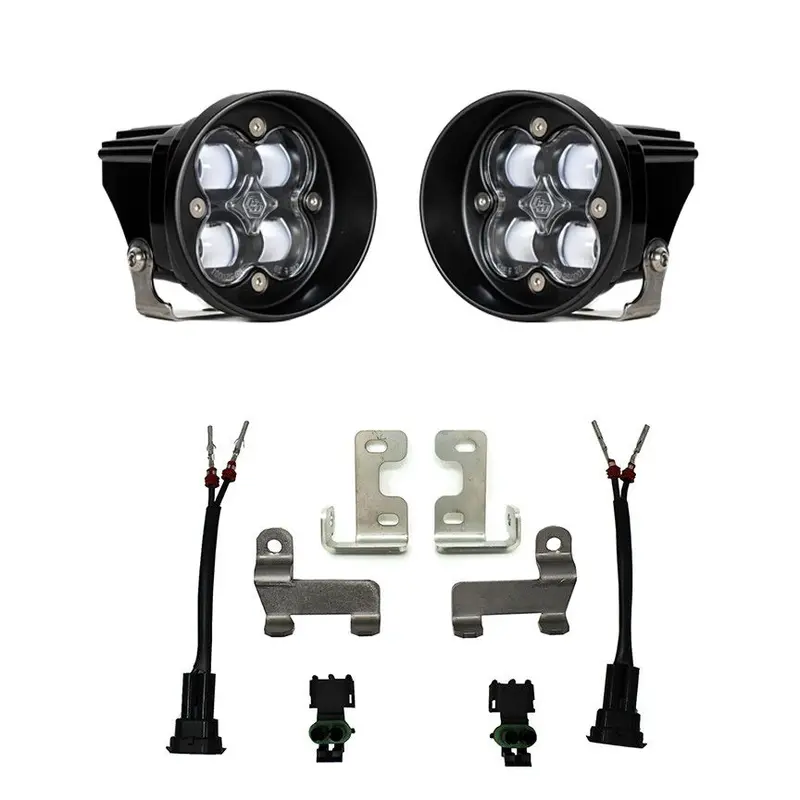 Baja Designs Fog Pocket Light Kit Squadron-R Series SAE Pattern Clear Lens 447703