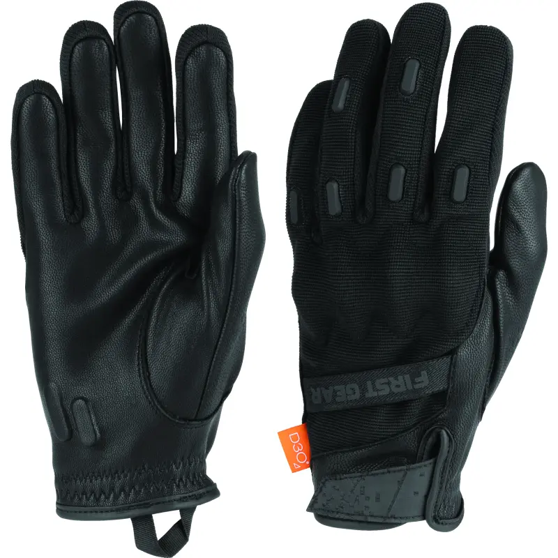 FIRSTGEAR Torque Gloves Mens Black - Medium