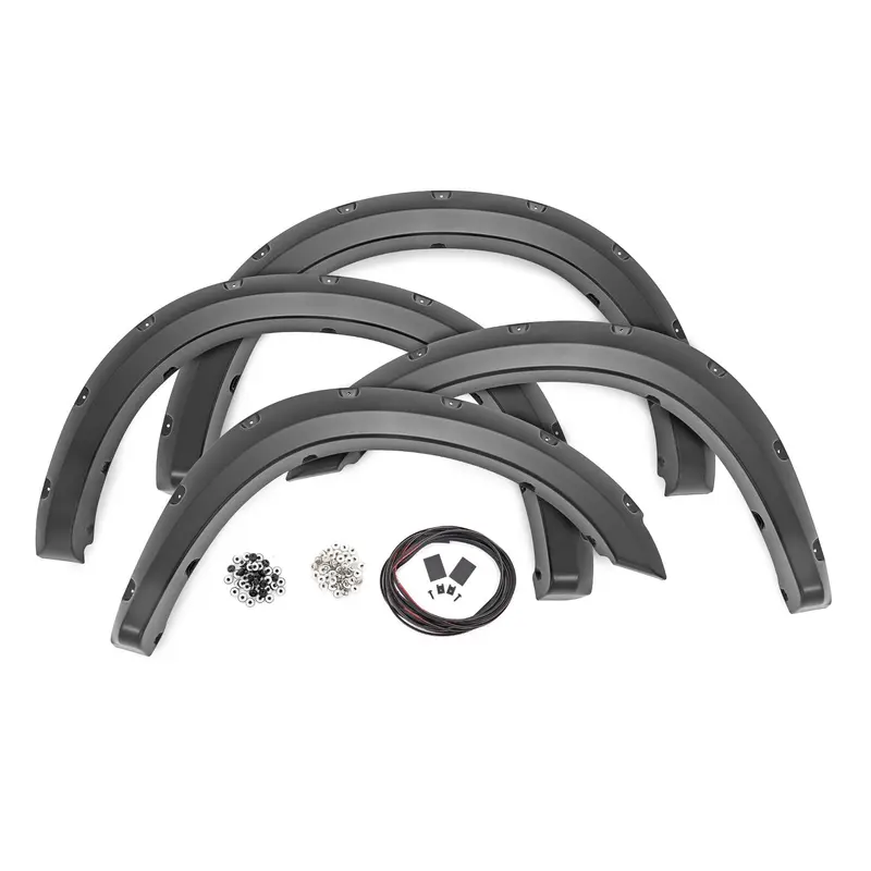 Pocket Fender Flares | PS2 Bright Silver Metallic | Ram 2500/3500 (10-18) | F-D21011A-PS2