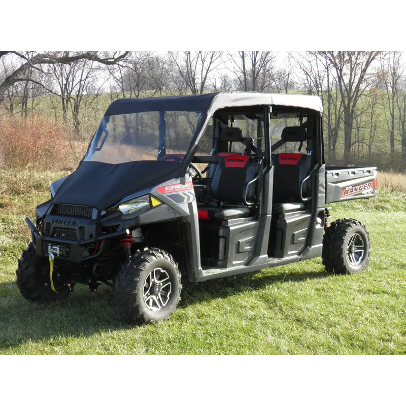 Polaris Ranger Crew 900 - Vinyl Windshield/Top/Rear Combo
