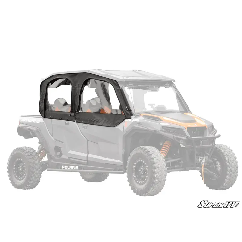 SuperATV Polaris General XP 1000 Primal Soft Cab Enclosure Upper Doors