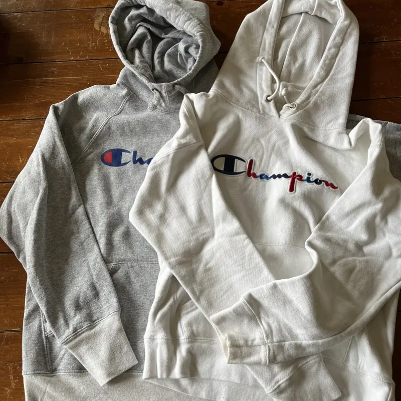 Lot Champion Hoodie Womans Large & Medium Sweatshirts