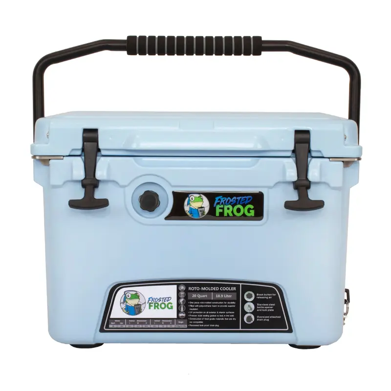 Frosted Frog 20QT Cooler  Ocean Blue, 20QT