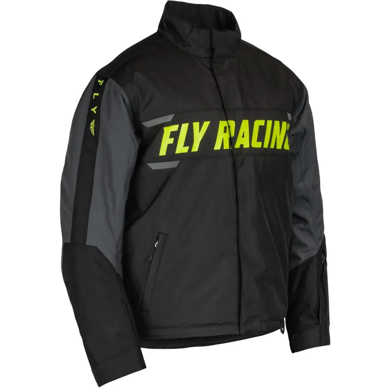 Fly Racing - Outpost Jacket Black/Grey/Hi Vis Xl
