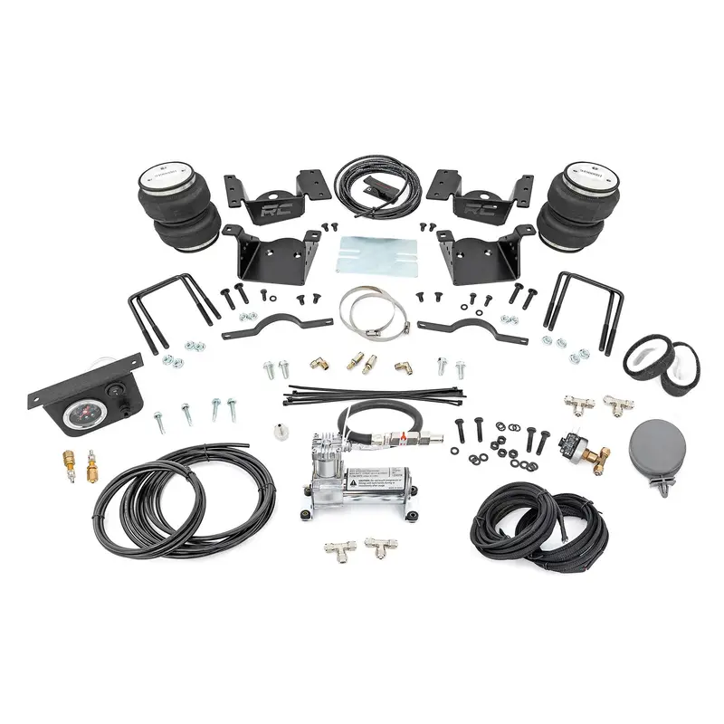 Air Spring Kit w/compressor | 0-7.5" Lift | Chevy/GMC 2500HD/3500HD (11-19) | 10007C