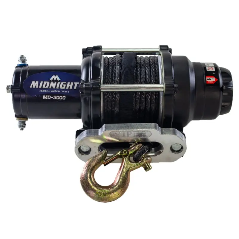 Viper Midnight ATV Winch Kit For Polaris Sportsman 550/850 (XP, Touring, X2) 2009-2014