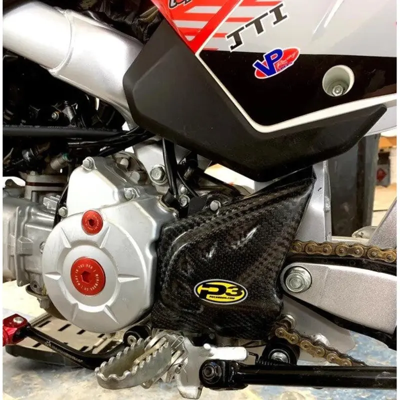 P3 Carbon Sprocket Cover For Honda CRF110 (13-23) | 705001