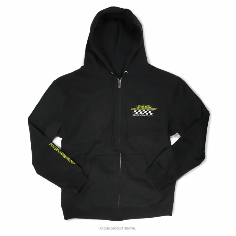 Pro Circuit Racer Zip Hoodie - Black | 6511920