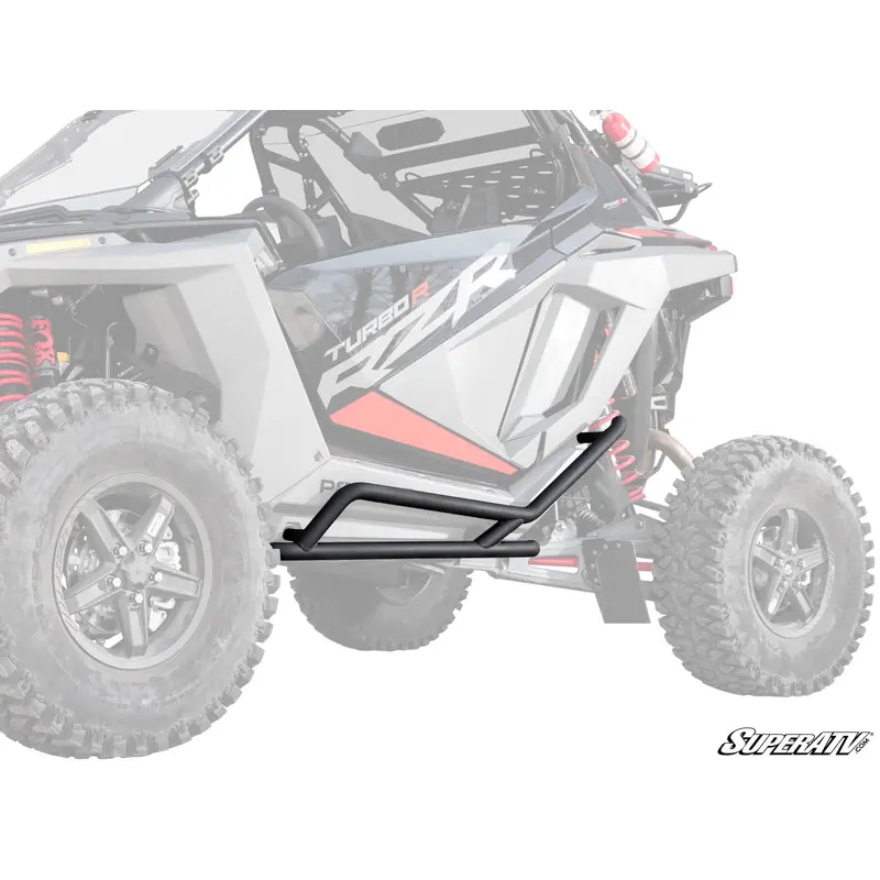 Polaris RZR Turbo R Rock Slider Nerf Bars