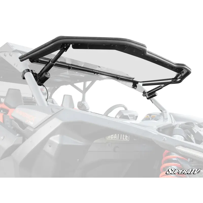 SuperATV Can-Am Maverick X3 MaxDrive Power Flip Windshield PFWS-CA-X3-70