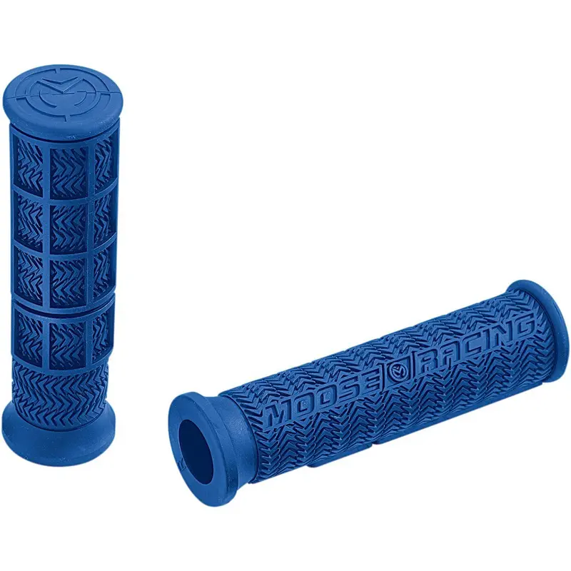 Handlebar Grips - Blue - (0630-0398) Moose