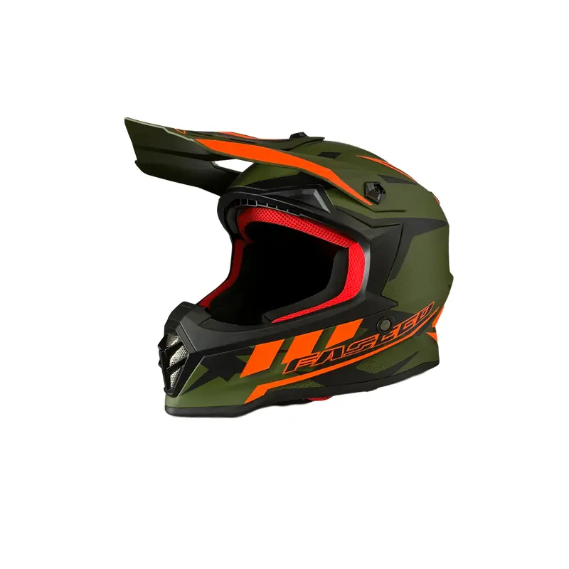 FASEED FS608 YOUTH HELMET - ARMY/ORG