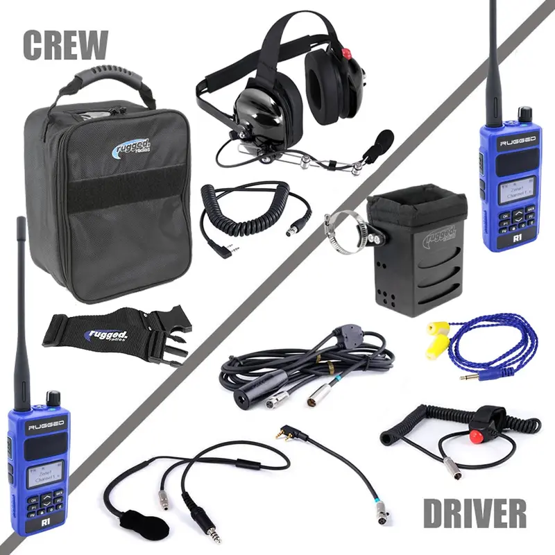 COMPLETE TEAM - IMSA 4C RACING SYSTEM WITH RUGGED R1 HANDHELD RADIOS