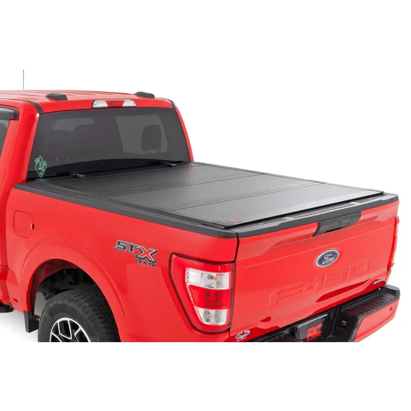 Hard Tri-Fold Flip Up Bed Cover | 5'7" Bed | Ford F-150 2WD/4WD (2015-2020) | 49220550