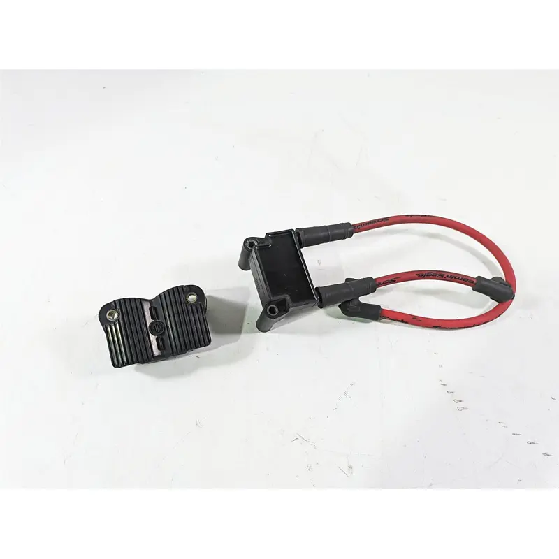 2017 Harley Dyna FXDB Street Bob Delphi Ignition Coil Wires Plug Set 31696-07A
