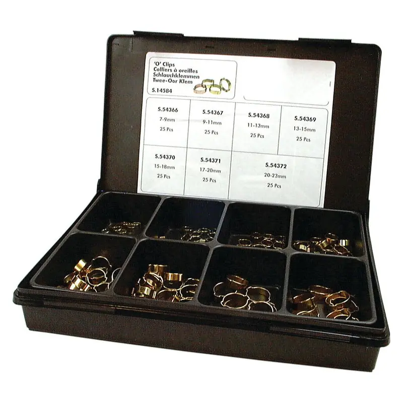 Hose ''O'' Clip, 7-23mm, 175 pcs. Compak. | Sparex Part No.S.14584