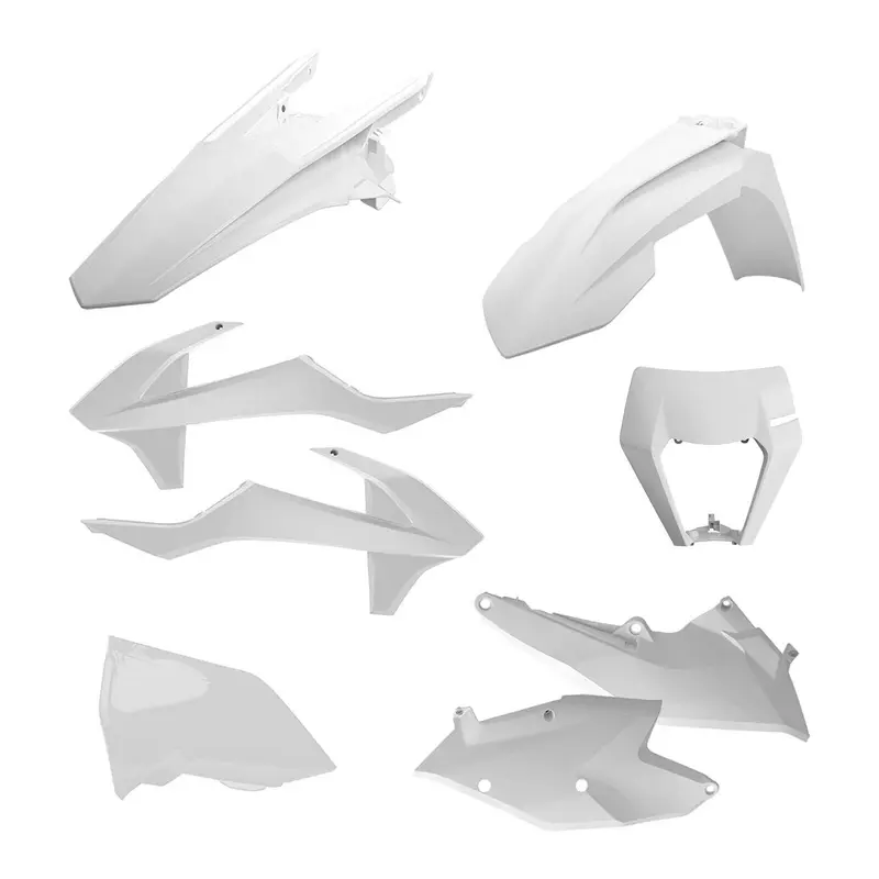 Polisport Kit Enduro with Mask KTM EXC/EXC-F ('17-'19) - White