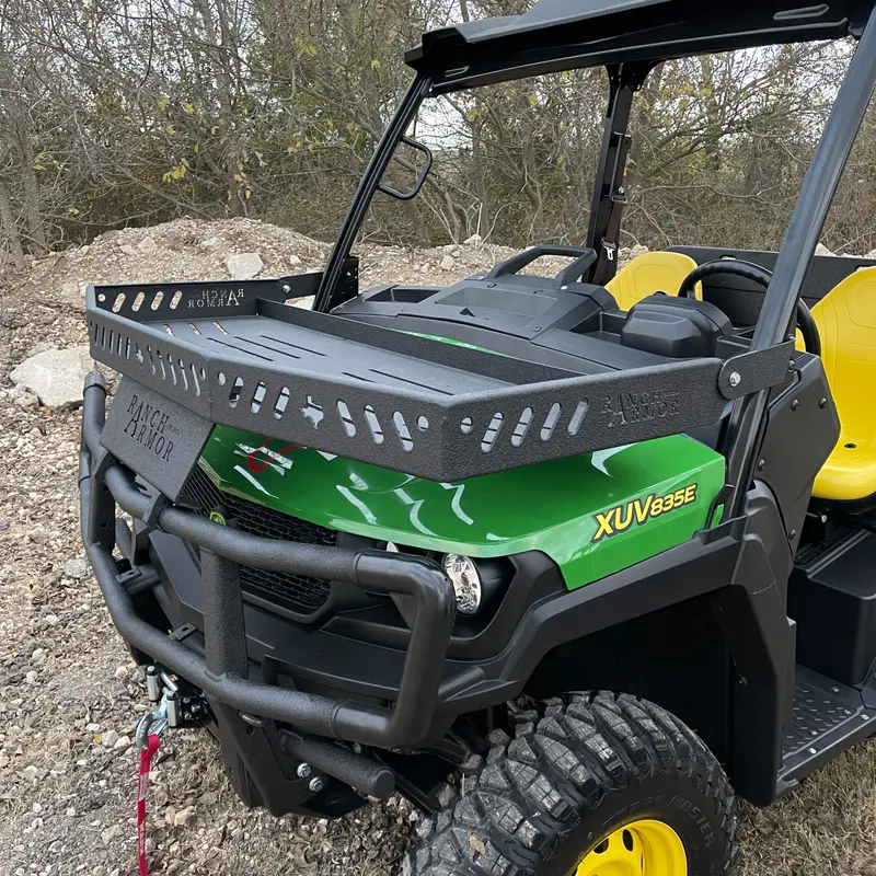 John Deere Gator Quick Release Front Hood Basket