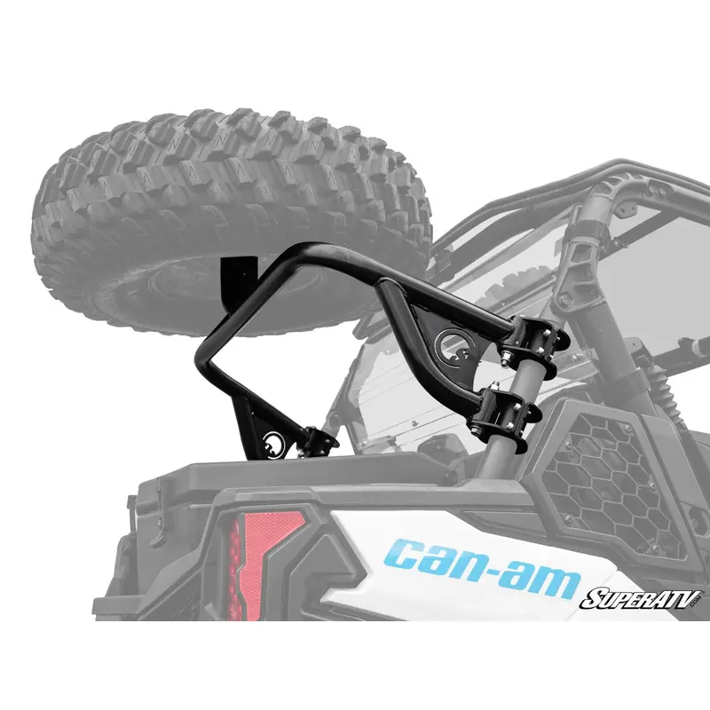 Super ATV CAN-AM MAVERICK TRAIL SPARE TIRE CARRIER