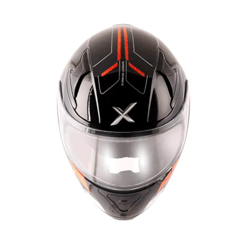 AXOR Helmet - Apex Turbine Black Orange Grey Helmet