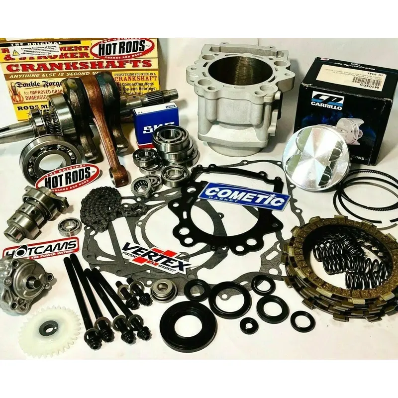 06-08 Raptor YFM 700 Stage 1 Hotcam Stock Bore Complete Motor Engine Rebuild Kit