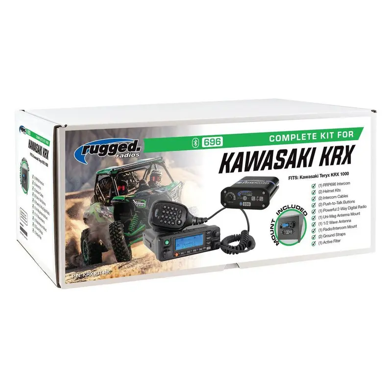 Complete UTV Communication Kit - Kawasaki Teryx KRX 1000