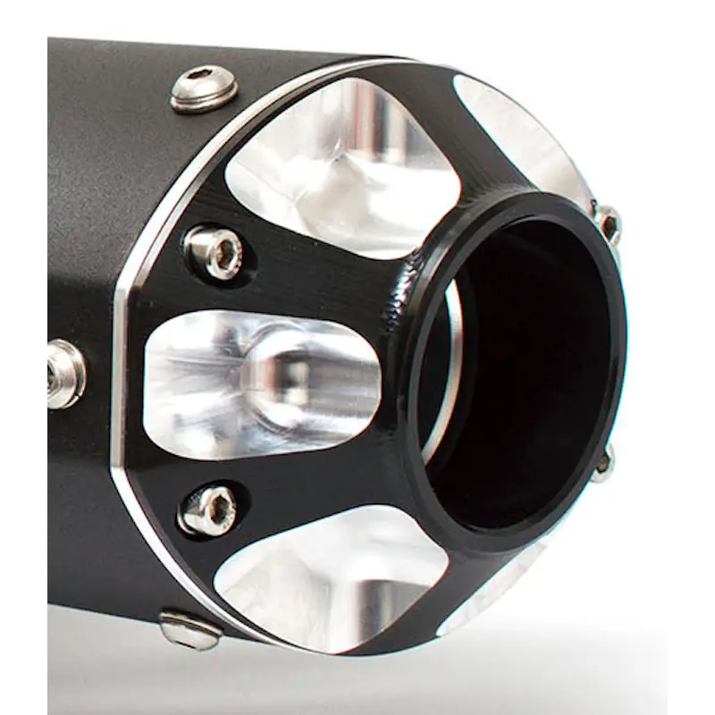 Contrast Cut Muffler Tip