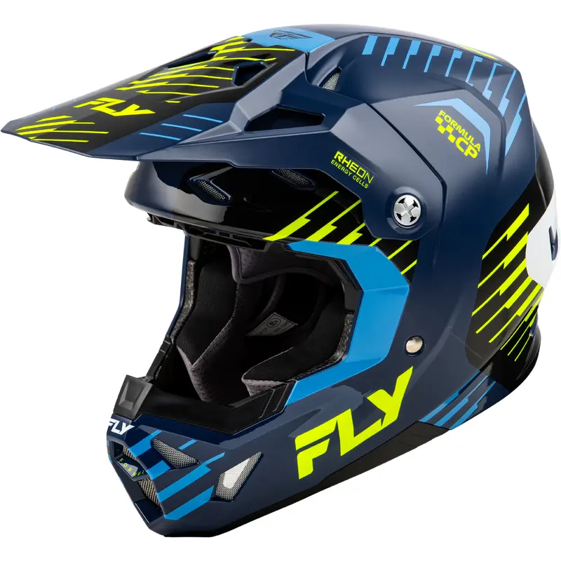 Formula Cp Slice Helmet Navy/Hi Vis/White Md