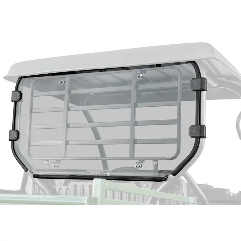 REAR WINDSCREEN POLYCARBONATE KAWASAKI MULE SX UTV, WINDSHIELD