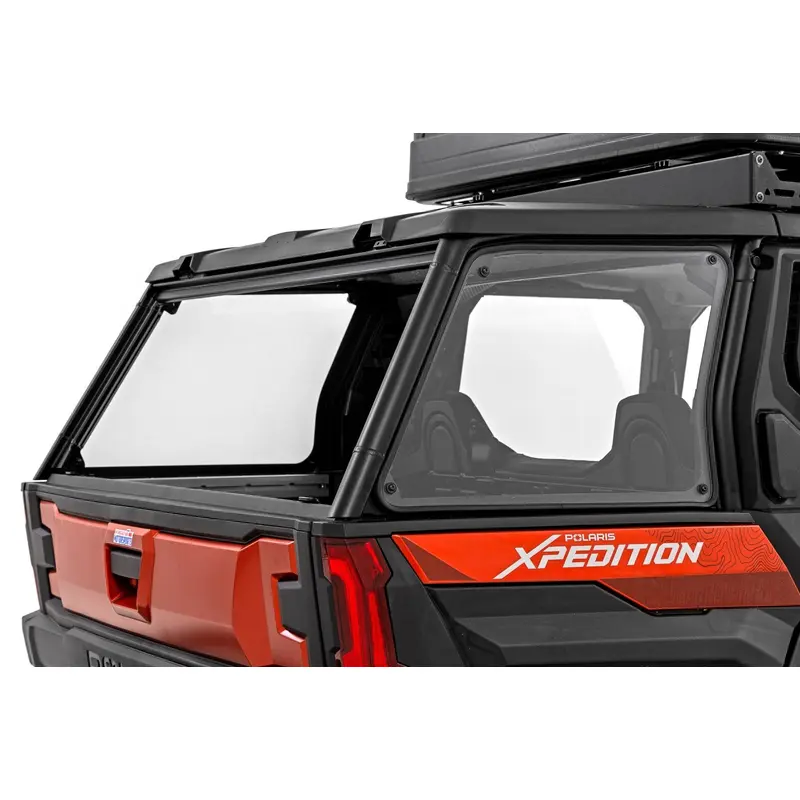 Bed Side Rear Windows | Scratch Resistant | Polaris Xpedition ADV-5 | 93196
