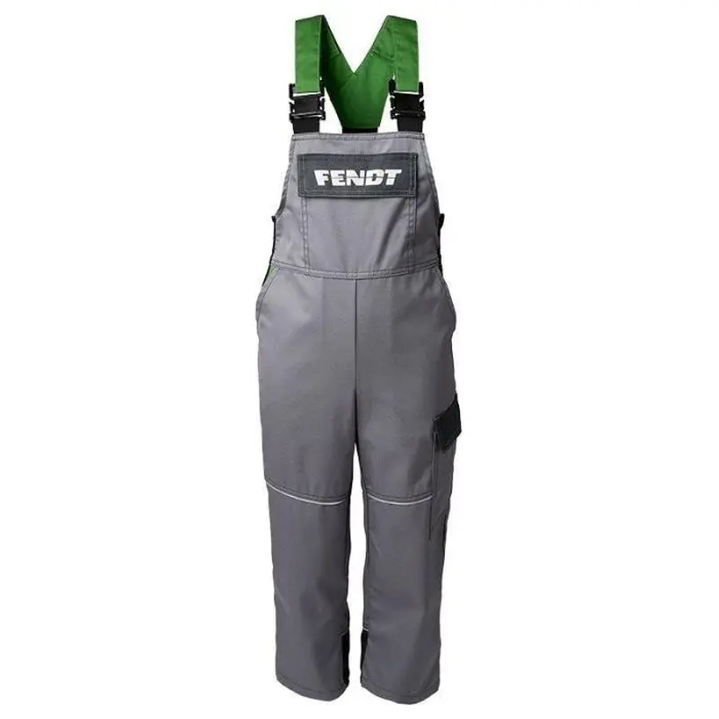 Fendt Kids' Bib & Brace Overalls  X991018099 | Durable & Reflective Workwear
