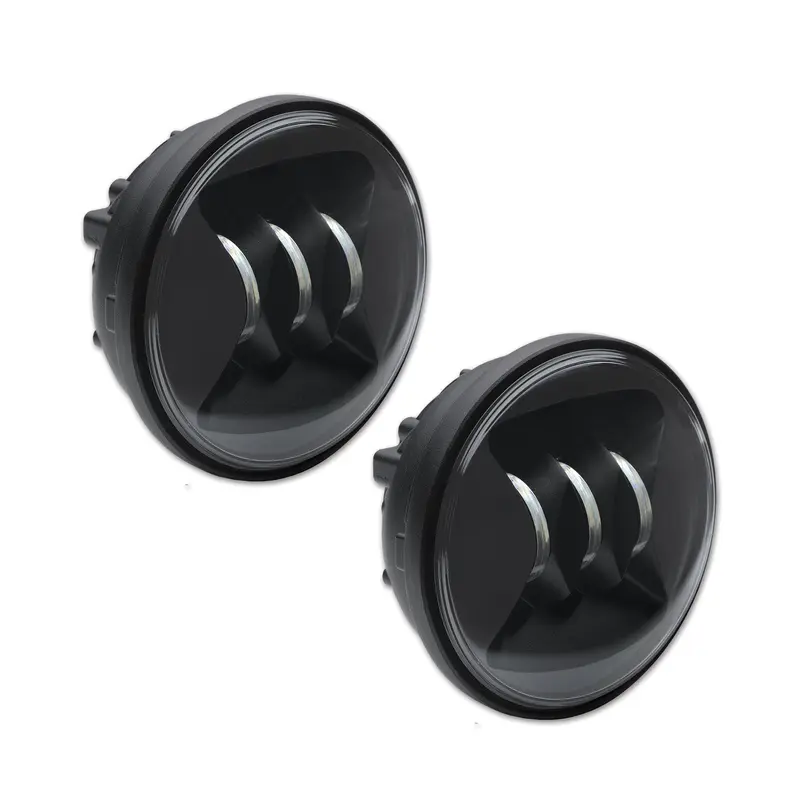 JW SPEAKER 6045 LED FOG LAMP KIT 4.5" BLK BEZEL DUAL 551583