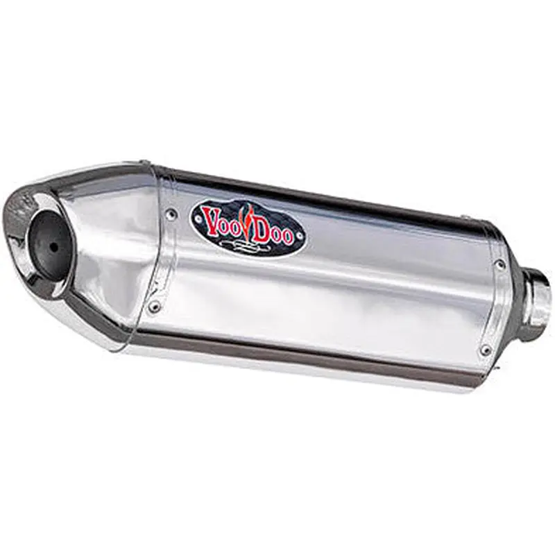 VOODOO PERFORMANCE SLIP-ON CAN-AM POLISHED SINGLE SPYDER VPESPYK8P