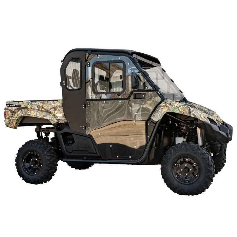 SuperATV Convertible Cab Enclosure Hard Doors for Yamaha Viking (2014+) - PAIR