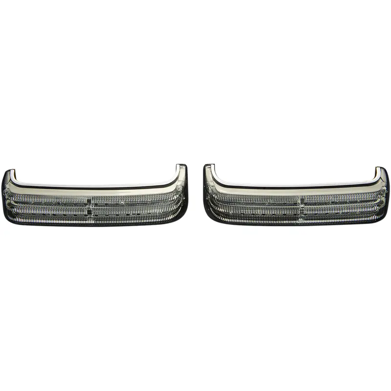 Custom Dynamics Saddlebag LED Lights - Sequential - Chrome/Smoke PB-SBSEQ-BCM-CS