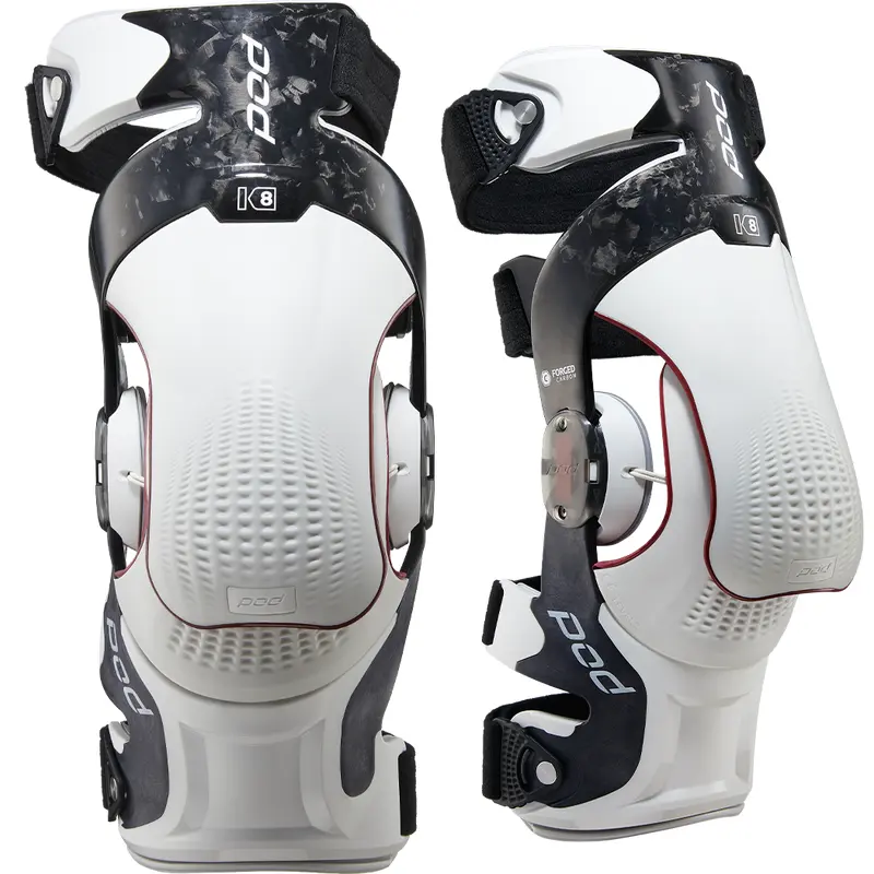 K8 3.0 Knee Brace Carbon (Pr) Carbon/White Sm