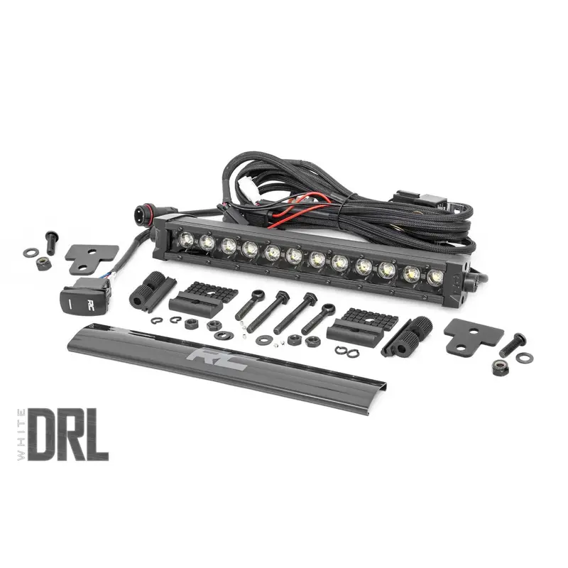 12" Single Row LED Light Kit Can-Am Defender HD 8/HD 9/HD 10