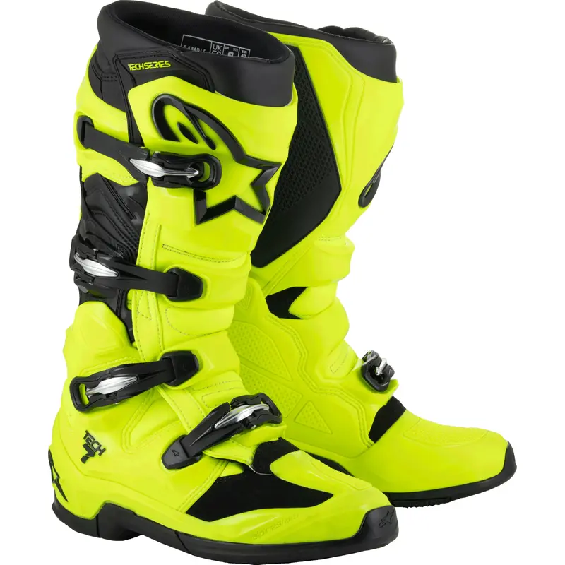 Tech 7 Boots Yellow Fluo/Black 7